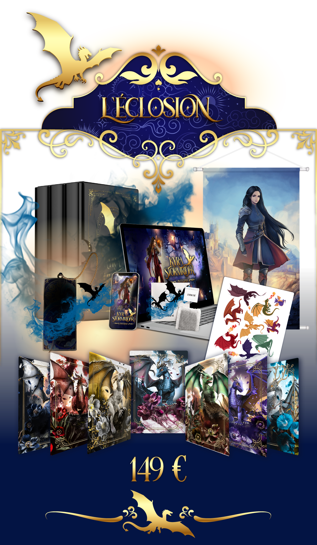 Kyra Stormrider Intégrale : Pack L'Éclosion