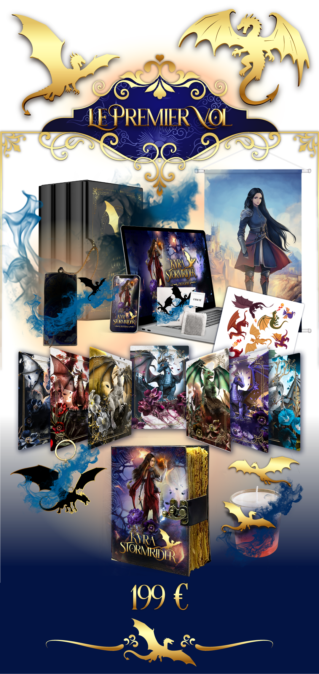 Kyra Stormrider Intégrale : Pack Le Premier Vol