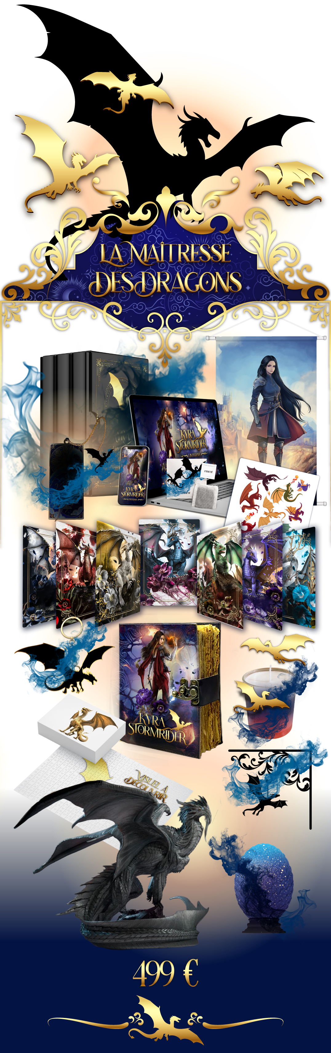 Kyra Stormrider Intégrale : Pack la Maitresse des dragons