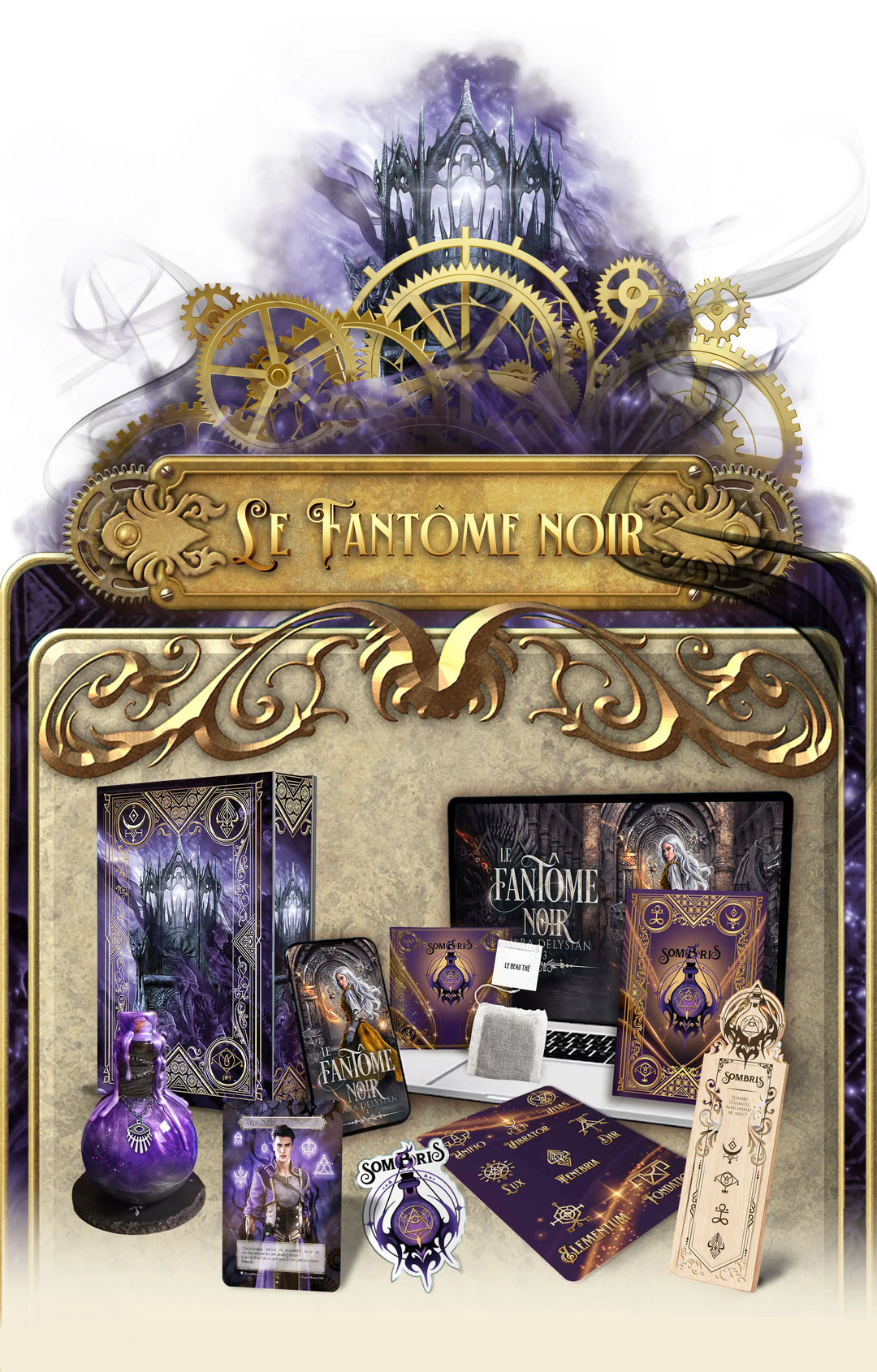 Élara Delysian : Pack le Fantôme noir
