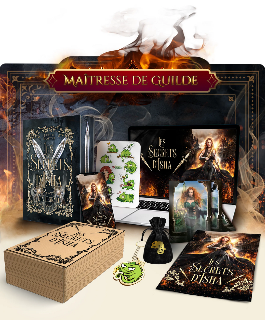Pack Isha l'intégrale : Maîtresse de guilde