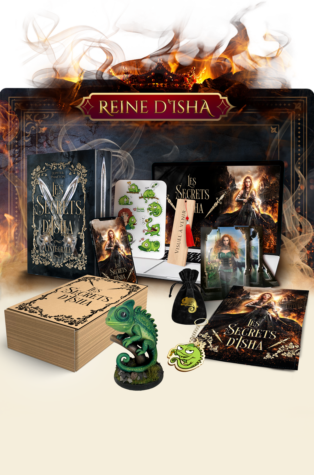 Pack Isha l'intégrale : Reine d'Isha